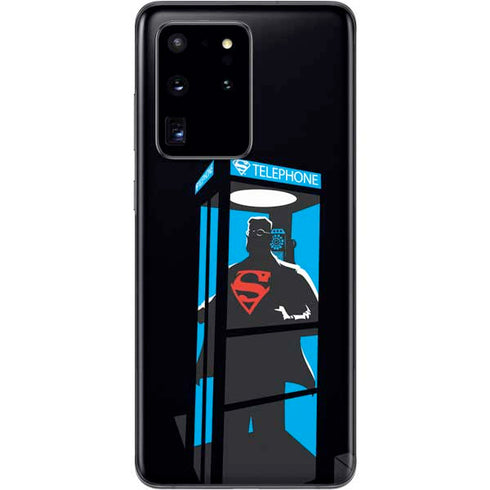 DC Comics Superman Phone booth Galaxy S20 Ultra 5G Skin